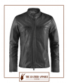 The Leather Apparel Cafe Racer Jacket for Men.