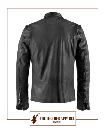 The Leather Apparel Cafe Racer Jacket for Men.