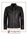 The Leather Apparel Cafe Racer Jacket for Men.
