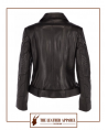 The Leather Apparel Studded Biker Jacket for Women.