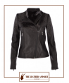 The Leather Apparel Studded Biker Jacket for Women.