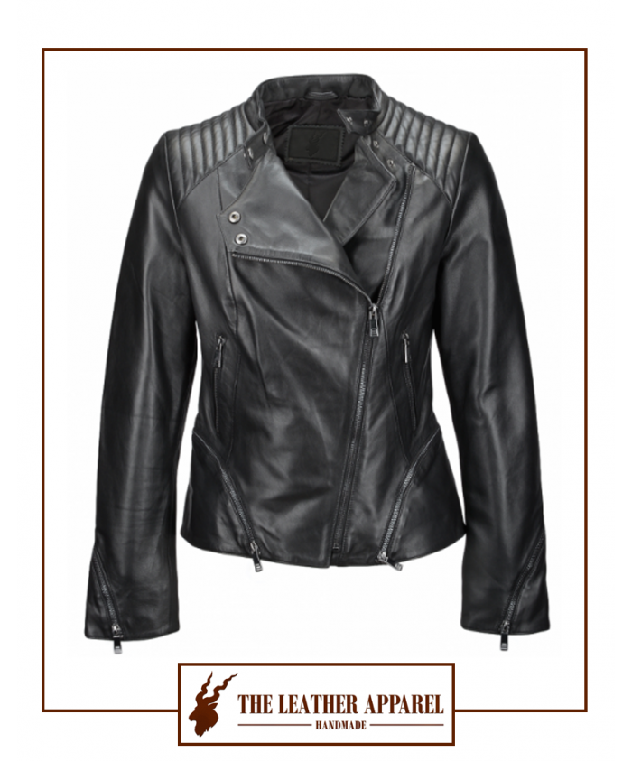 The Leather Apparel Biker Jacket for Women.