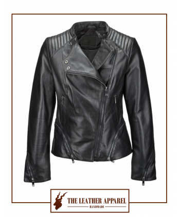 The Leather Apparel Biker Jacket for Women.