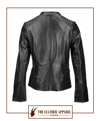 The Leather Apparel Biker Jacket for Women.
