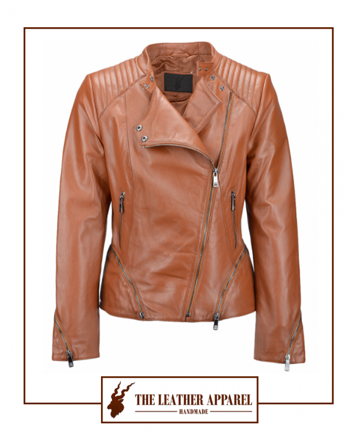 The Leather Apparel Biker Jacket for Women.