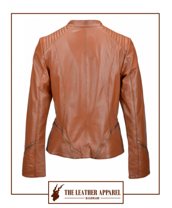 The Leather Apparel Biker Jacket for Women.